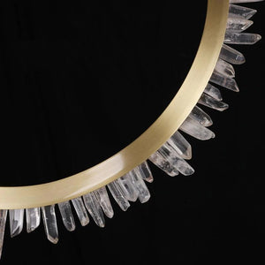 Rock Crystal Ring Chandelier - RHL