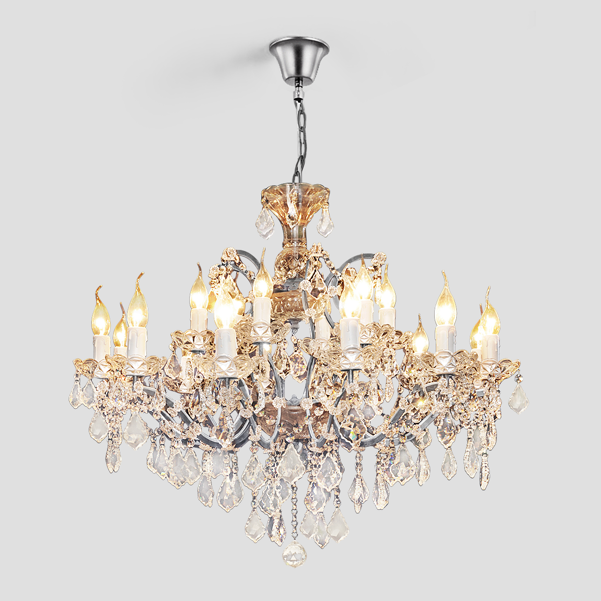 Rococo Art Round Chandelier