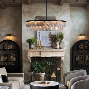 Rolande Double Rock Crystal Chandelier - view 2
