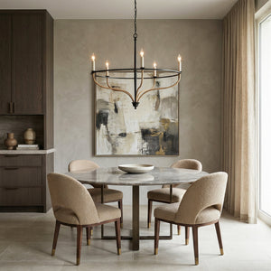 Rosalind Rattan Chandelier