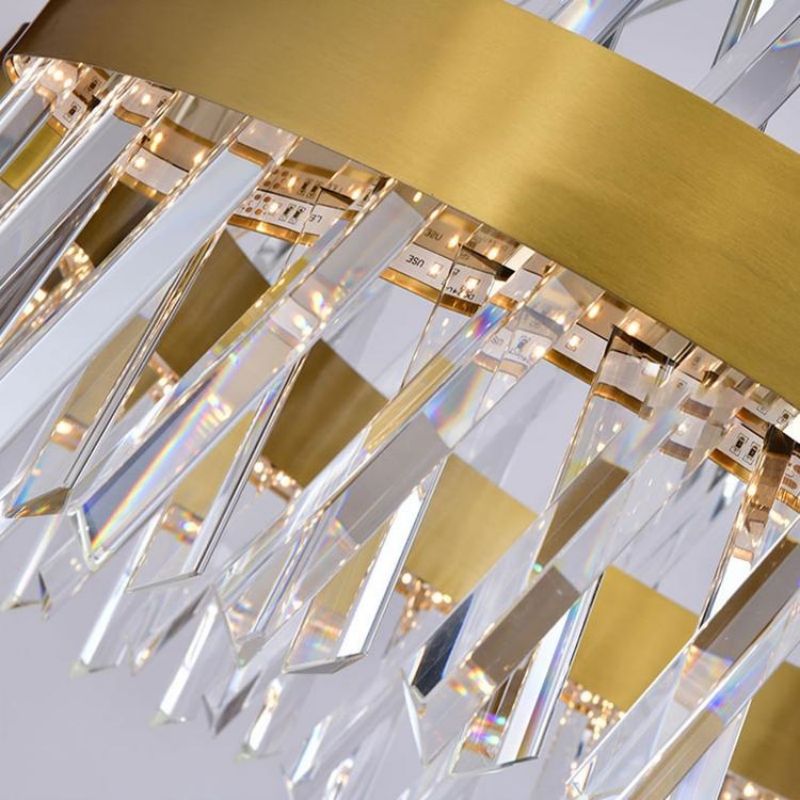 Wave Round Crystal Chandelier - view 4