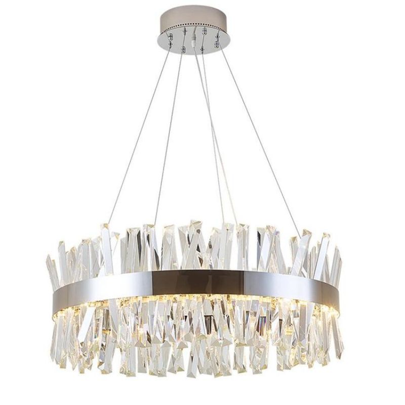Wave Round Crystal Chandelier - view 3