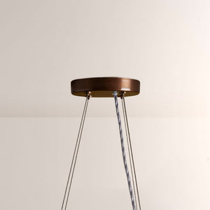 Rowan Jute Fringe Round Chandelier - view 10
