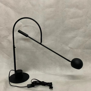 Cole Minimalist Metal Rotatable Table Lamp, Gold Black - view 24