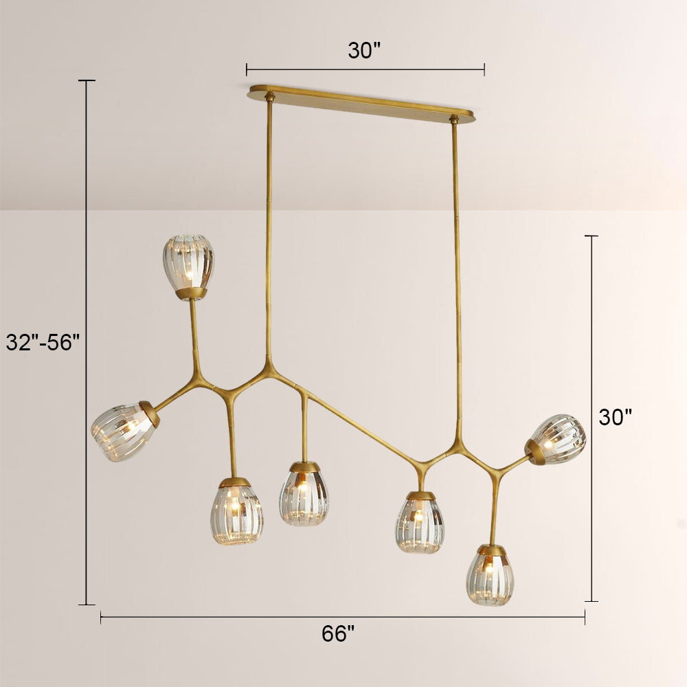 Sabina Linear Chandelier - view 8