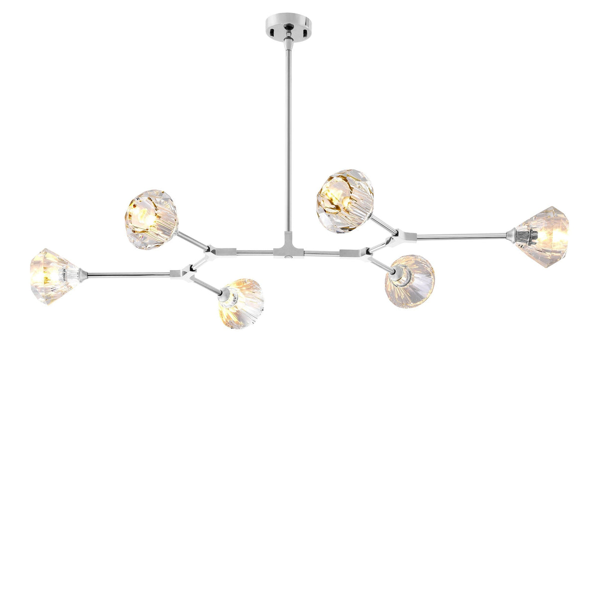 Salasco Modern Glass Chandelier - view 3