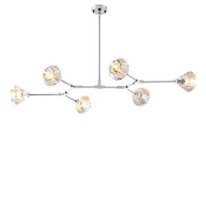 Salasco Modern Glass Chandelier - view 3