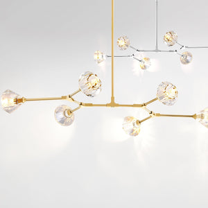 Salasco Modern Glass Chandelier - view 5