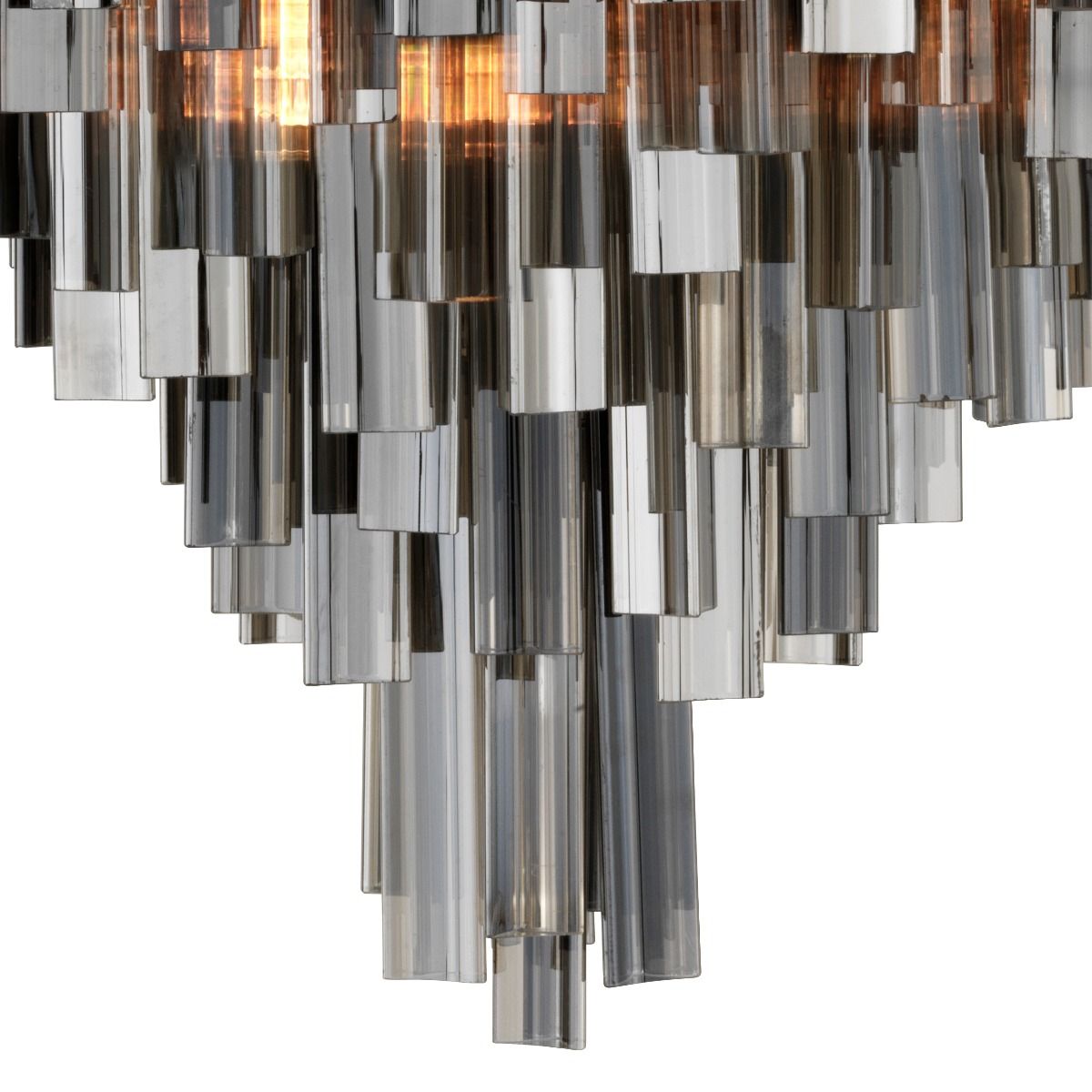 Salerno Modern Chandelier - Brass/Nickel  (Ex-Display) - view 3
