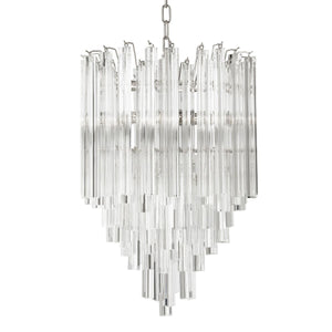 Salerno Modern Chandelier - Brass/Nickel - view 6