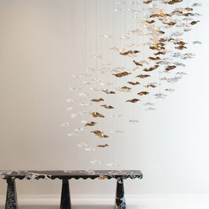 Galaxy Tidal Art Glass Crystal Spiral Chandelier - view 25