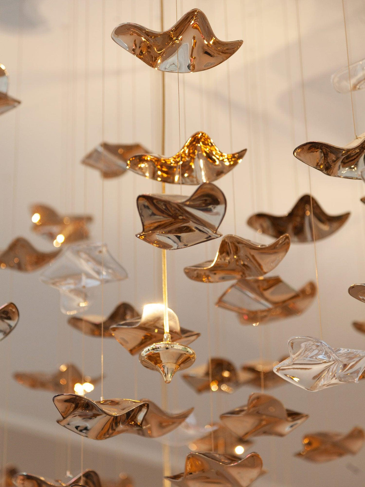Sand Sea Chandelier, stainless steel - view 21