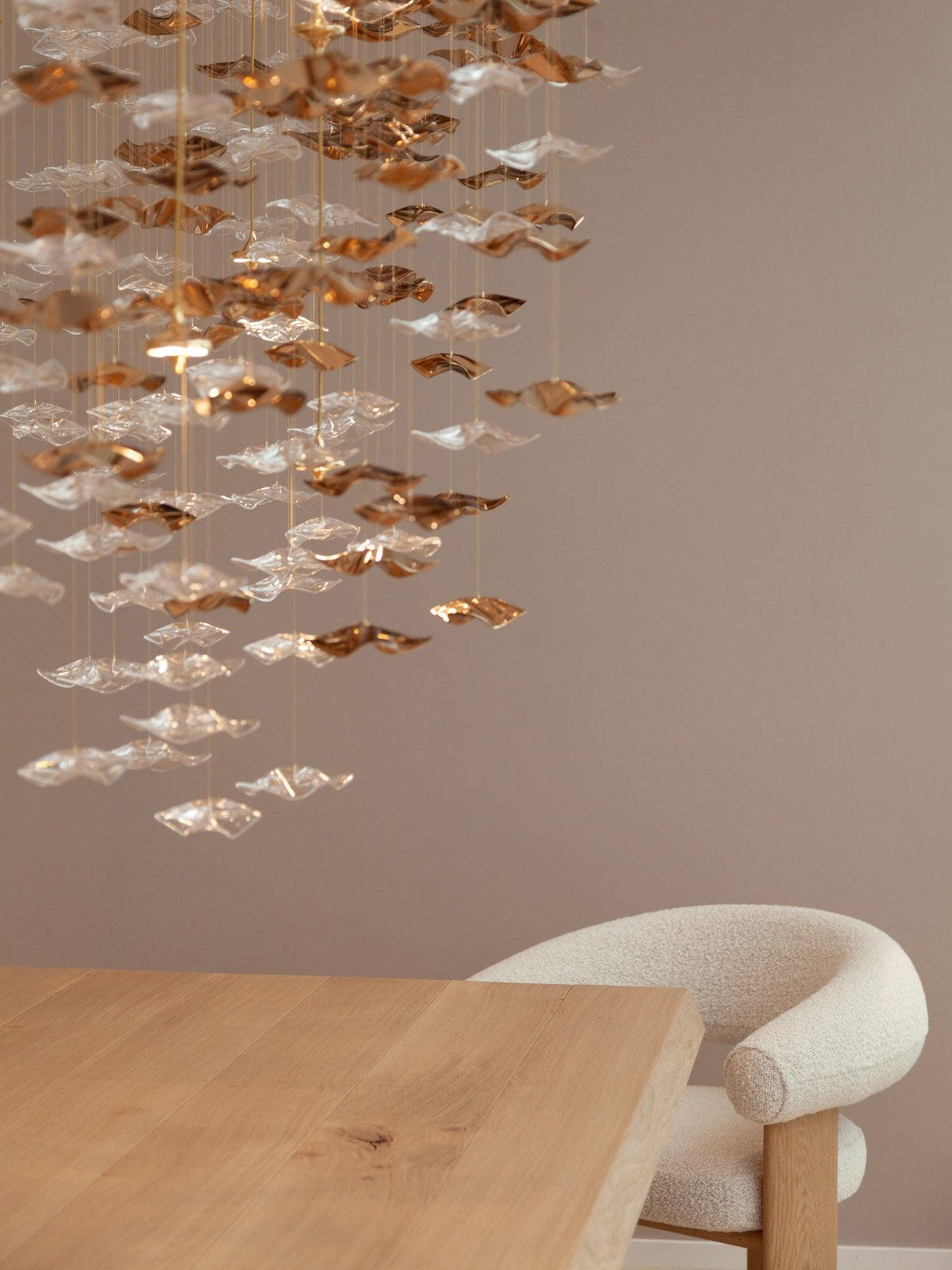 Sand Sea Chandelier, stainless steel - view 13