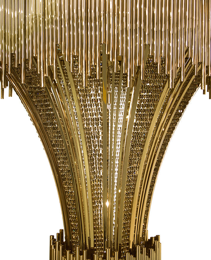 Luxury Scala 37-Light Modern Chandelier - view 5