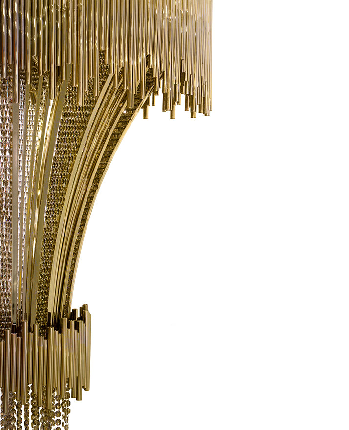 Luxury Scala 37-Light Modern Chandelier - view 3