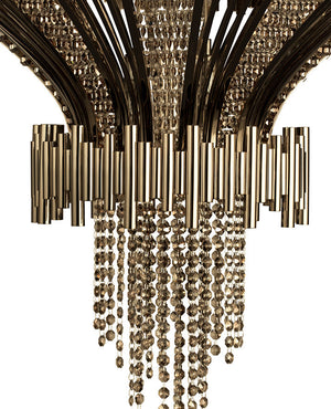 Luxury Scala Plafond 10-Light Modern Chandelier - view 4