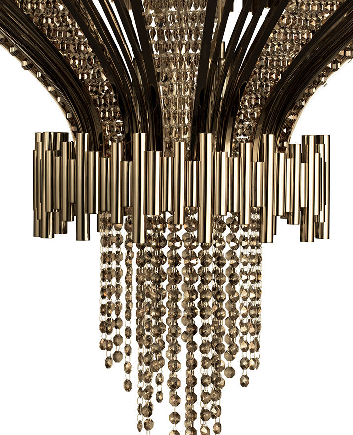 Luxury Scala Plafond 10-Light Modern Chandelier - view 4
