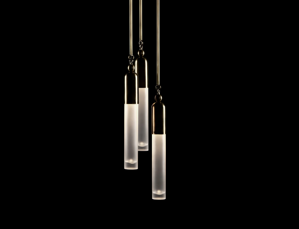 TASSEL 3 INSTALLATION Ø11.25", brass