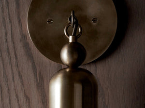 TASSEL 1 SCONCE H23.5” x W2.5” x D4”, brass wall sconce - view 3