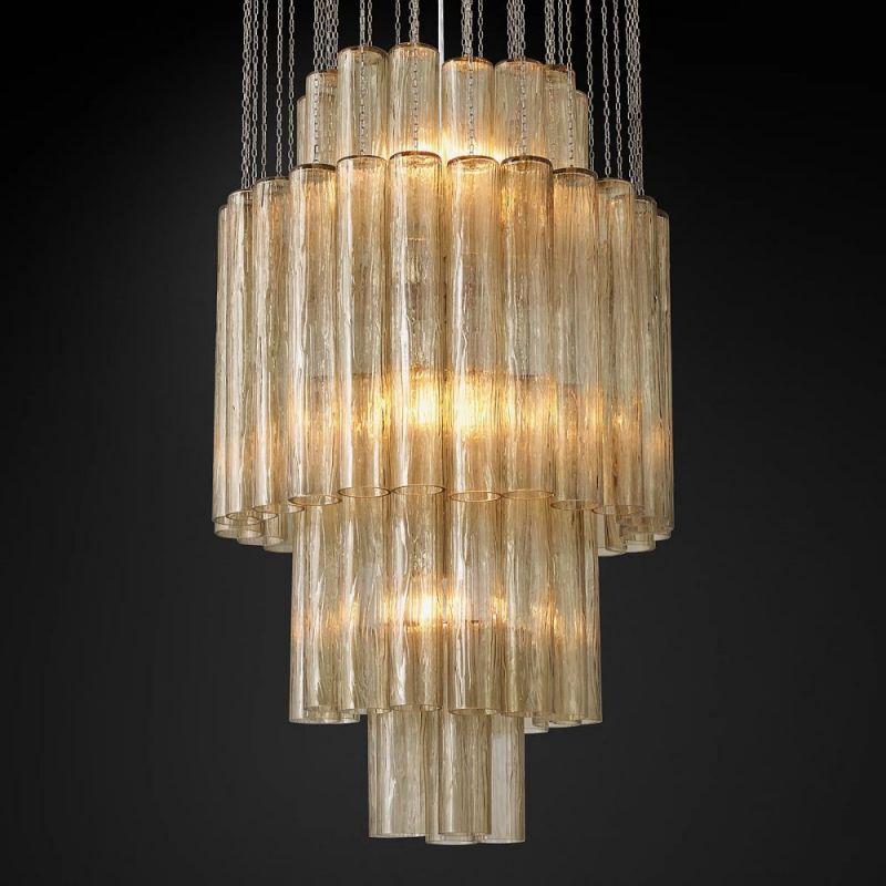 Serena Multi-Tier Round Chandelier - view 2