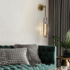 Fenella Crystal Pendant Shade Wall Sconce, chandelier - view 6