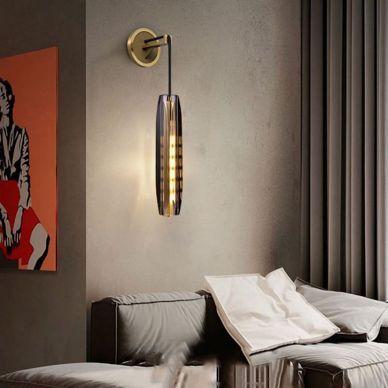 Fenella Crystal Pendant Shade Wall Sconce, chandelier - view 5