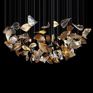 Shake Leaves Chandelier - view 2