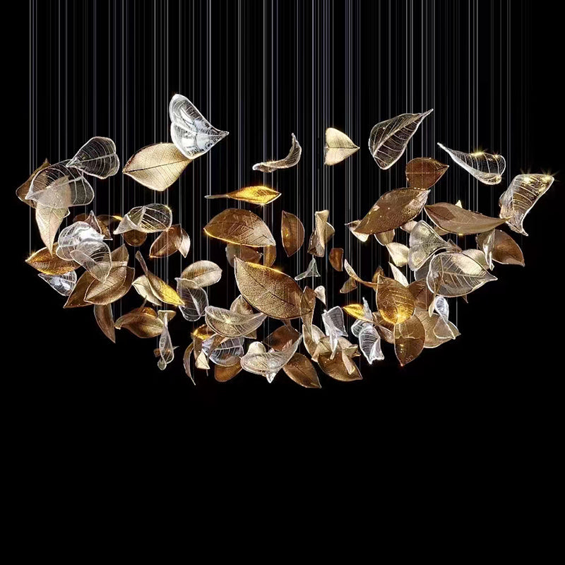Shake Leaves Chandelier - view 2