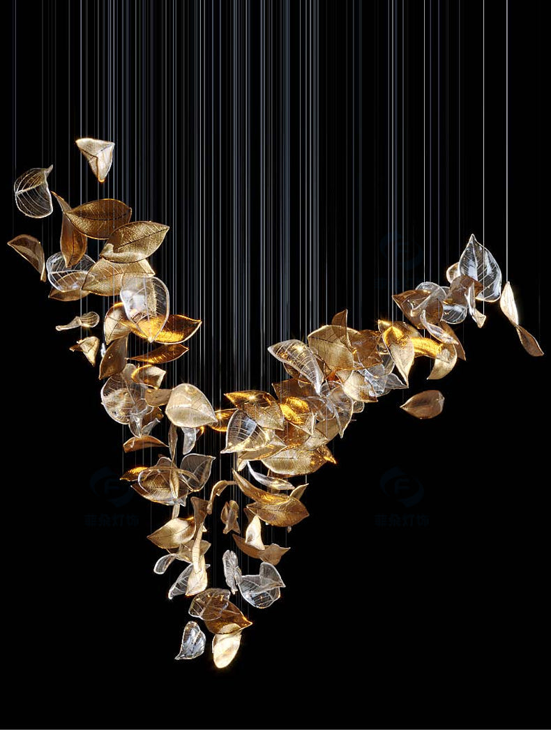Shake Leaves Chandelier - view 19
