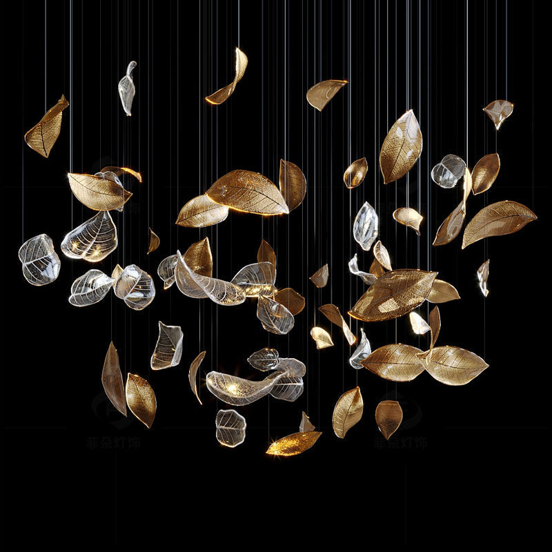 Shake Leaves Chandelier - view 4
