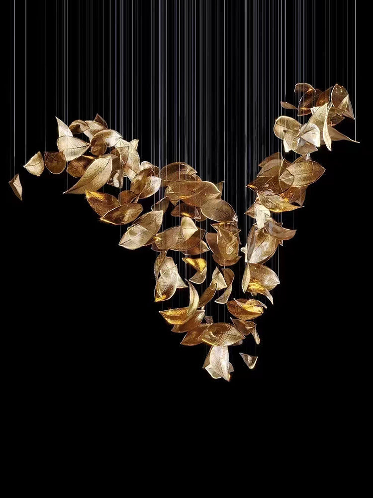 Shake Leaves Chandelier - view 12