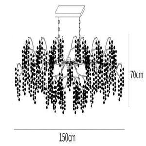Shiro Crystal Chandelier - view 13