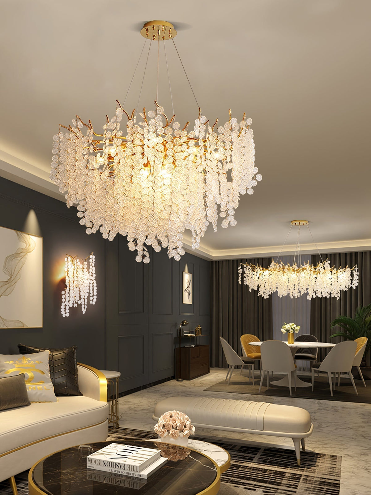 Shiro Noda Glass Chandeliers - view 13