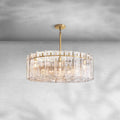 Loxel Clear Glass Round Chandelier 36"48"