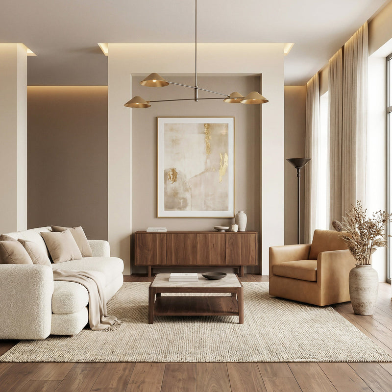 Simms 2-Light Linear Chandelier