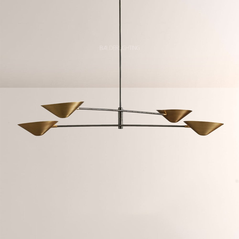 Sivans 4-Light Linear Chandelier - view 2
