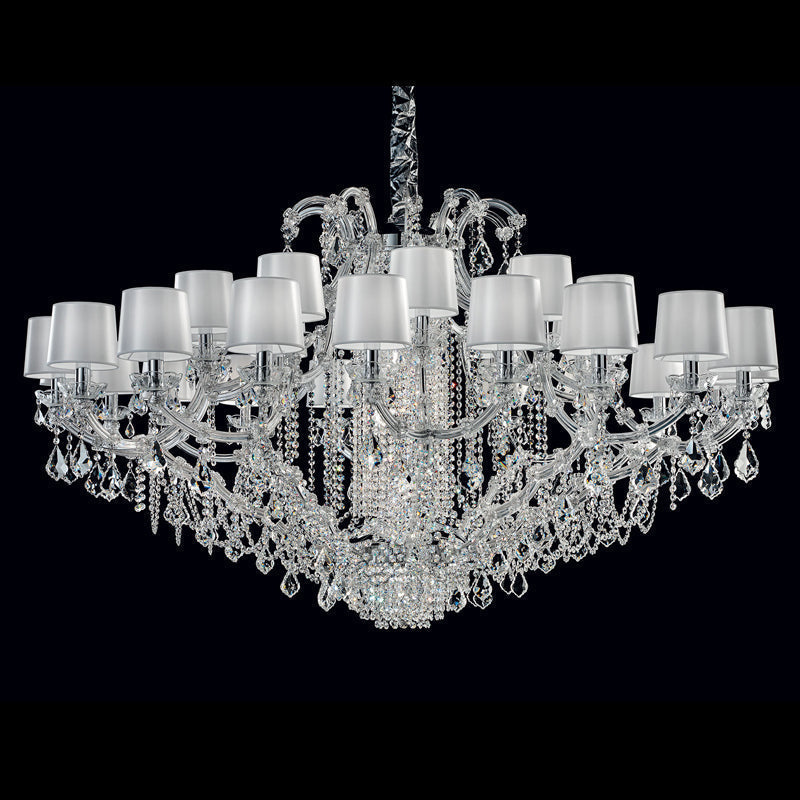 Sliver luxury maria theresa chandelier, crystal
