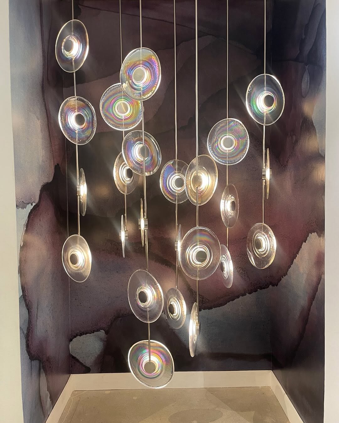 Modern Art Design Radiant Glass Chandelier - view 6