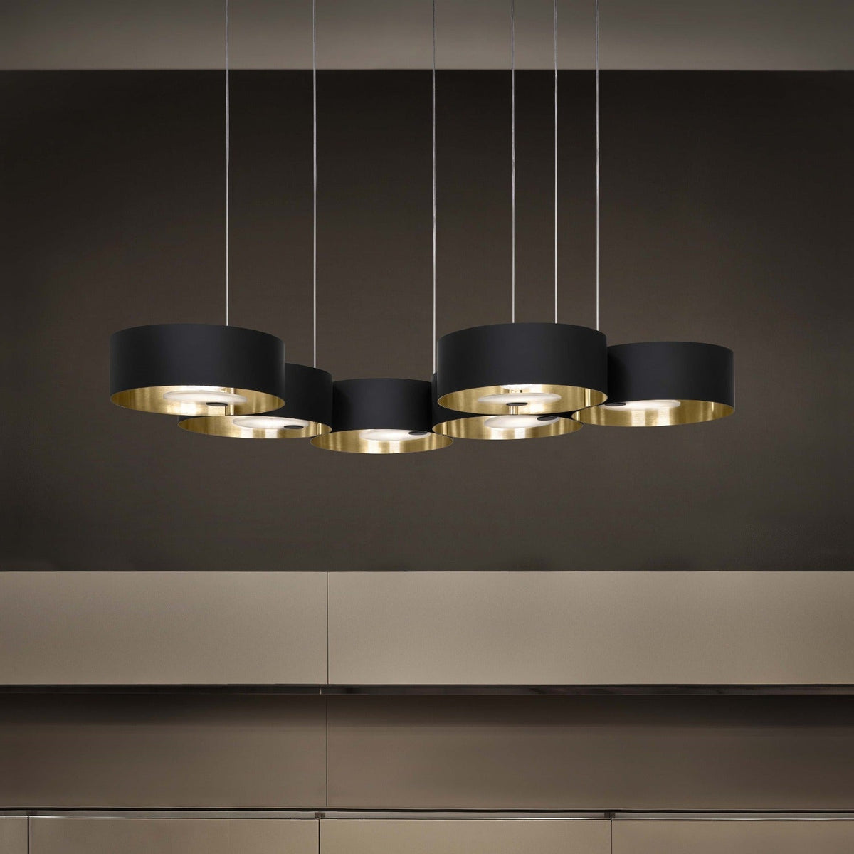 Sound OR6 | 6-Light Modern Chandelier - view 3