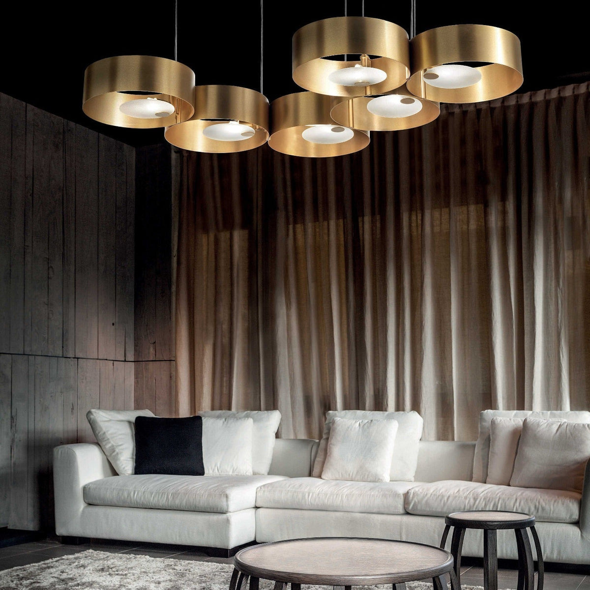 Sound OR6 | 6-Light Modern Chandelier - view 2