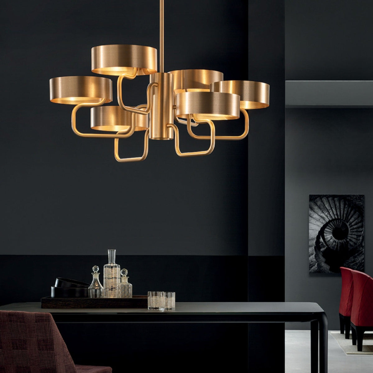 Sound S6 | 6-Light Modern Chandelier - view 2
