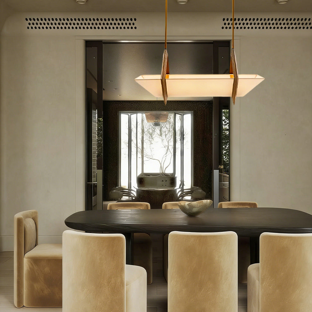 Spencer Fabric Linear Chandelier - view 10