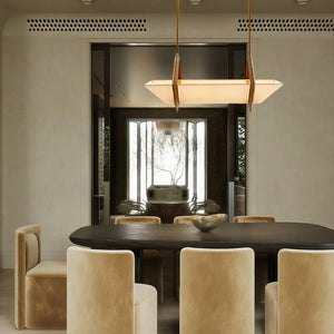 Spencer Fabric Linear Chandelier - view 10