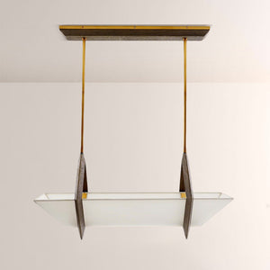 Spencer Fabric Linear Chandelier - view 2