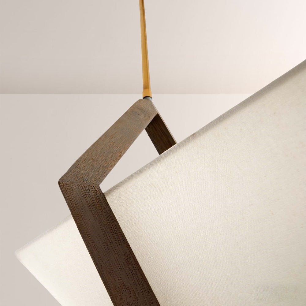 Spencer Fabric Linear Chandelier - view 4
