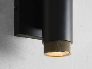 Spotlight 2-Light Outdoor Wall Sconce
