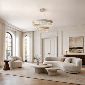 Stagno Crystal Duo Chandelier