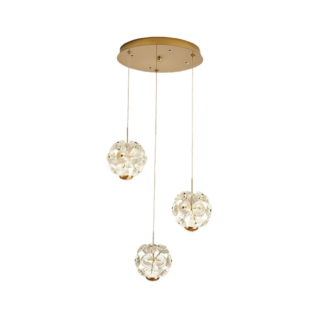 Staircase Crystal Chandelier Modern Luxury High Ceiling Light - view 7