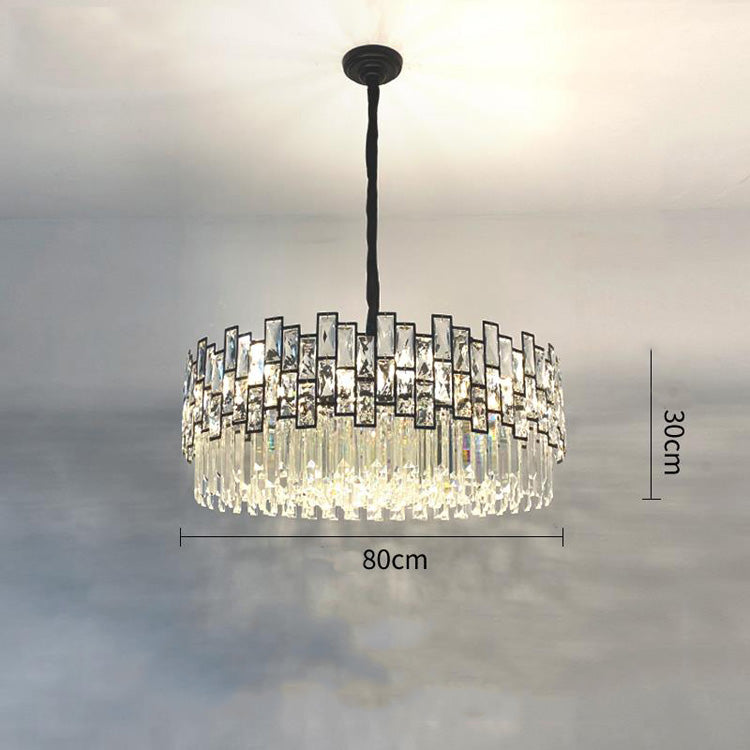 Palo clear Crystal Round Chandelier - view 3