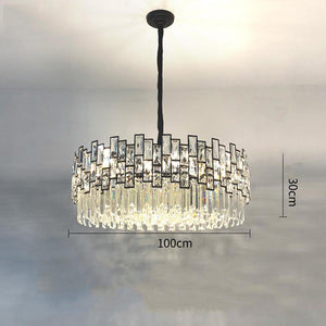Palo clear Crystal Round Chandelier - view 5